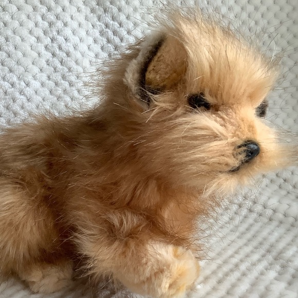 HANSA Toy Norfolk Terrier Realistic Dog Plush Stuffed Animal Toy Posable Legs - Picture 4 of 16